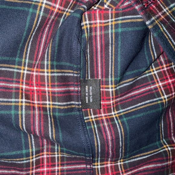 one24 Plaid Lightweight Duster Jacket – Red & Green, Size Small - Picture 3 of 3